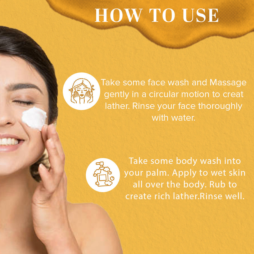Khadi Natural Sandalwood & Honey Face Wash Combo Pack Of 2 - 210ml Each - Sale - Image 4 - Buy from Indicrest