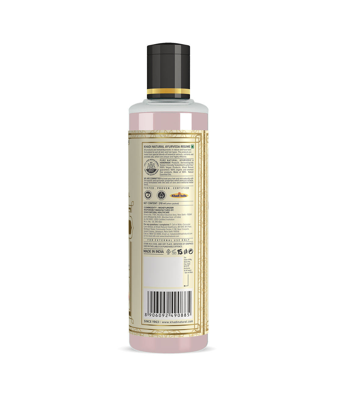 Khadi Natural Peach Avocado Moisturizer with SLS & Paraben Free - 210ml - Image 5 - Buy from Indicrest