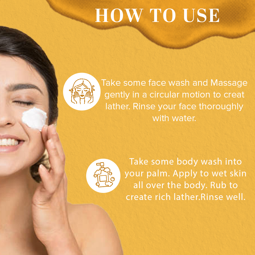 Khadi Natural Sandalwood & Honey Body Wash - 210ml - Image 5 - Buy from Indicrest