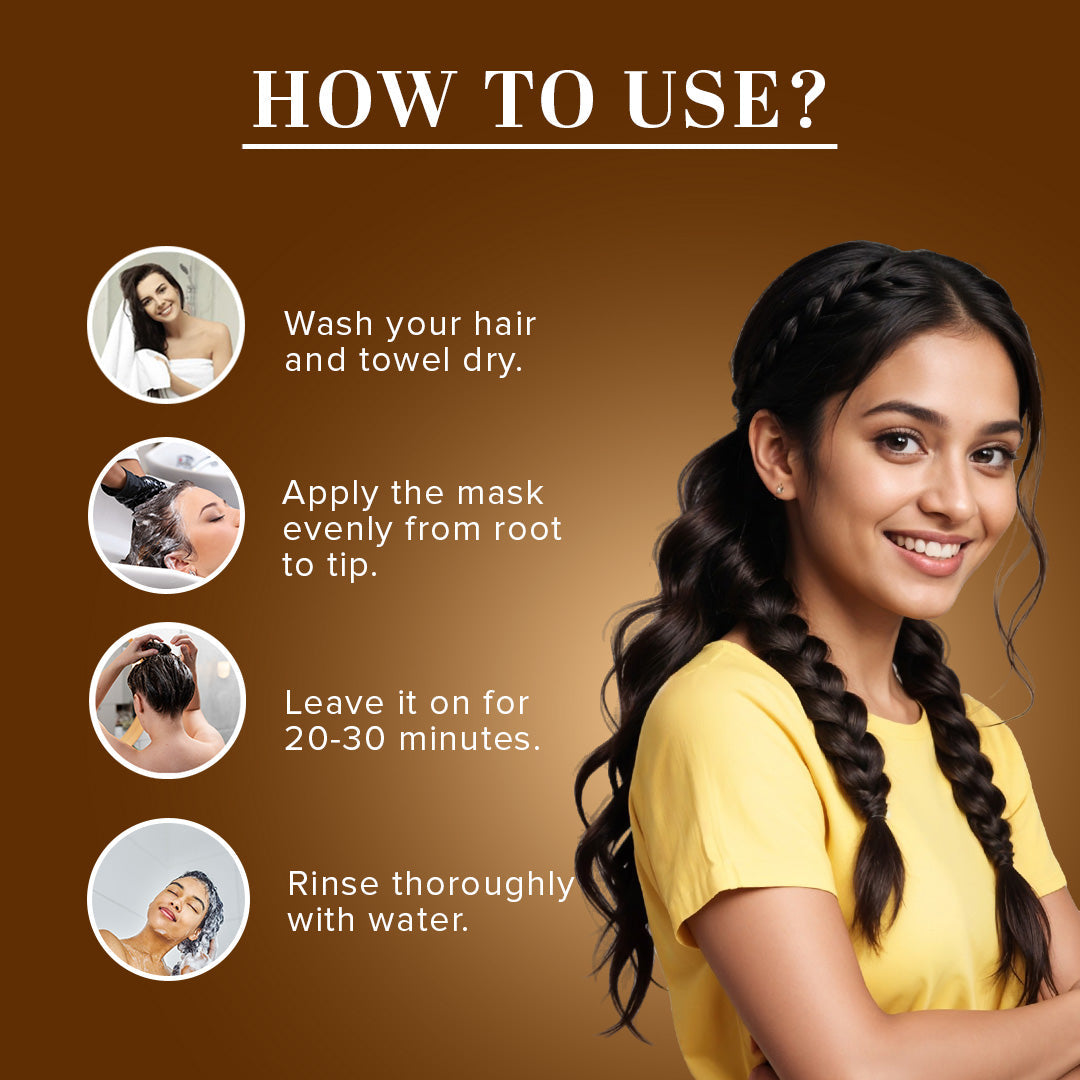 Khadi Natural Soy Protein Hair Mask - Powered Botanics - 200gm - Image 4 - Buy from Indicrest