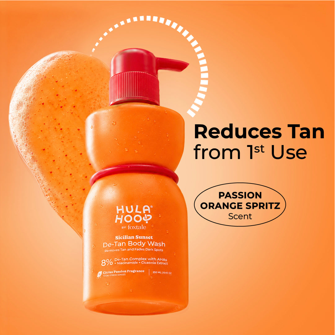 Foxtale 8% De-Tan Body Wash - Buy from Indicrest