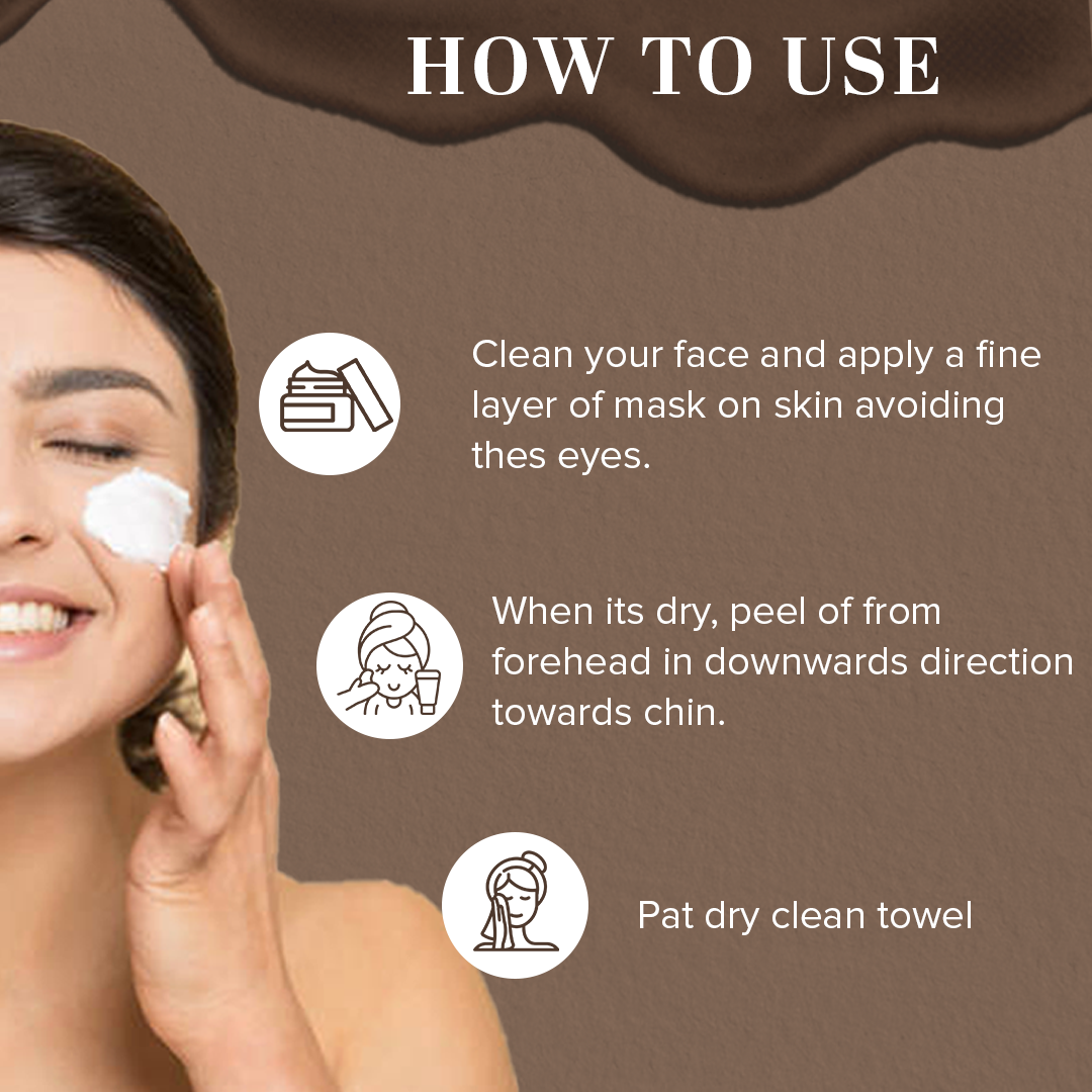 Khadi Natural Gold Peel Off Mask - 50gm - Image 4 - Buy from Indicrest