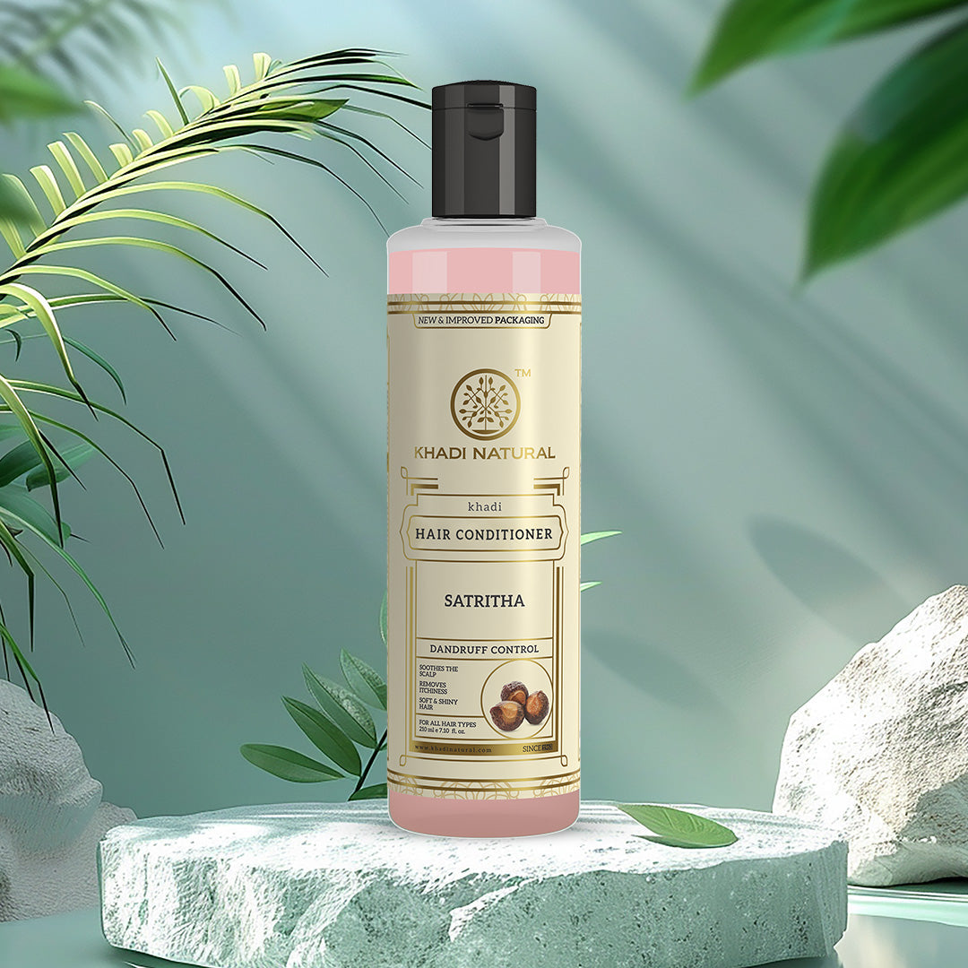 Khadi Natural Satritha Hair Conditioner - 210ml Sale - Image 7 - Buy from Indicrest