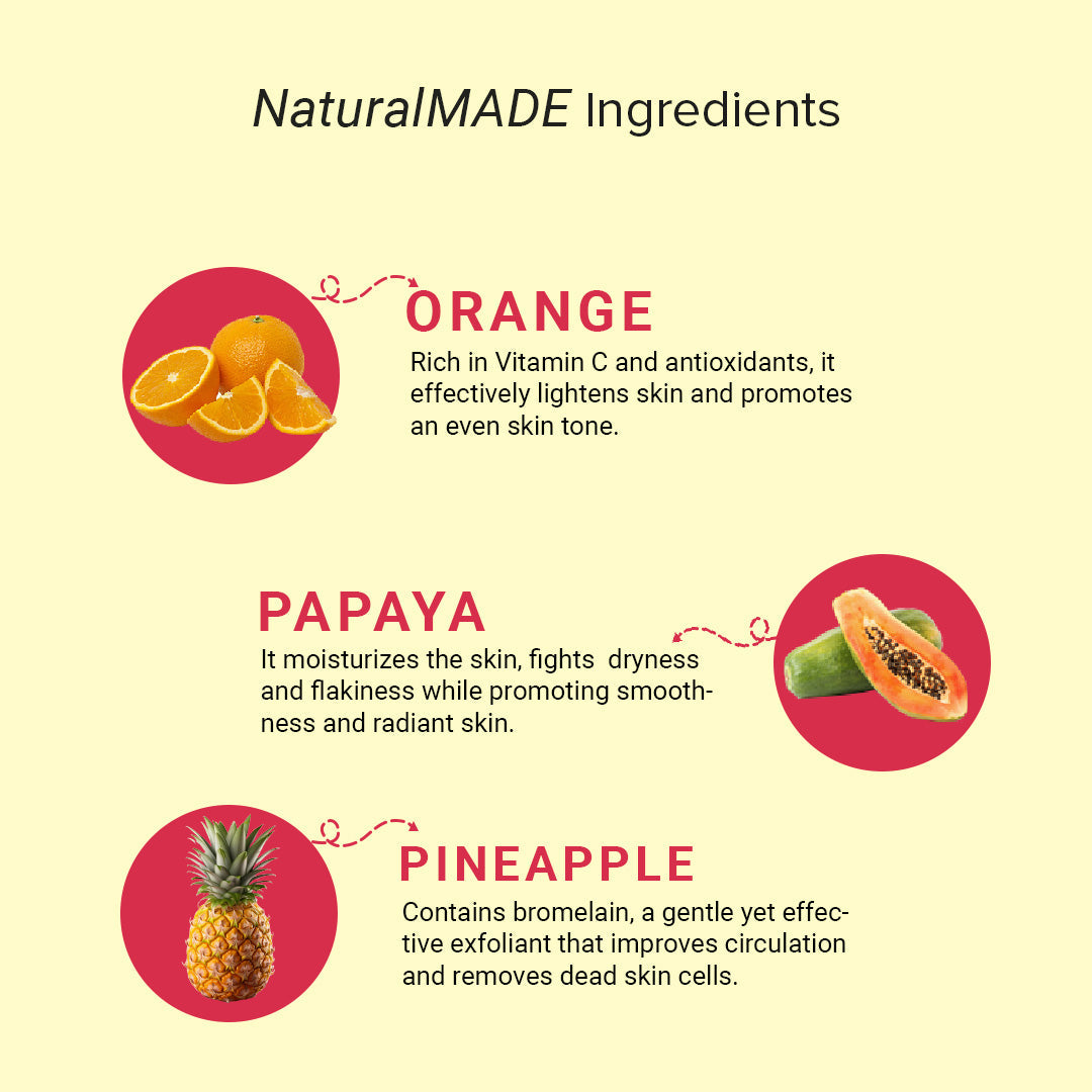 Khadi Natural Fruit Face Pack - 50gm - Image 3 - Buy from Indicrest