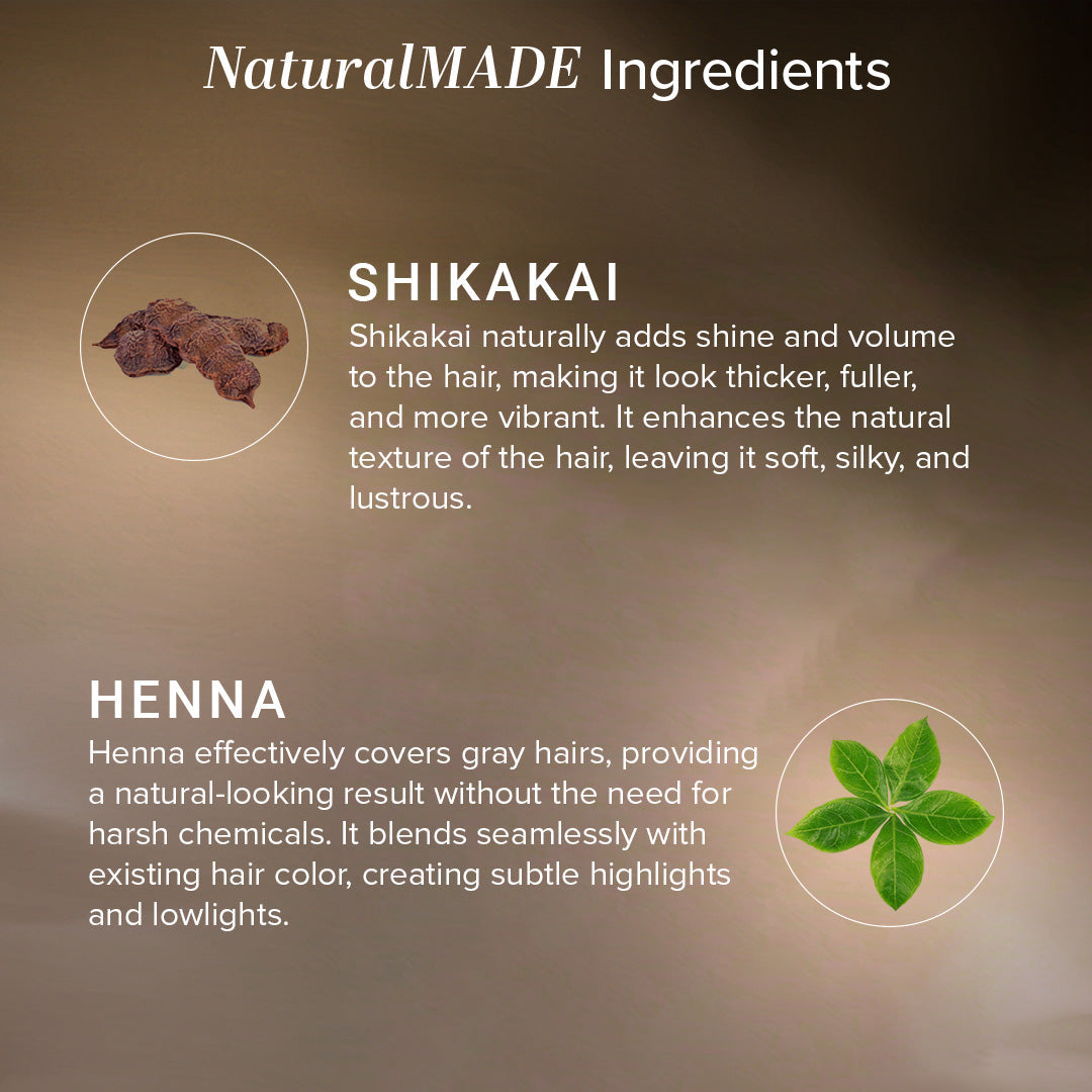 Khadi Natural Hair Colour Dark Brown - 150gm - Image 3 - Buy from Indicrest