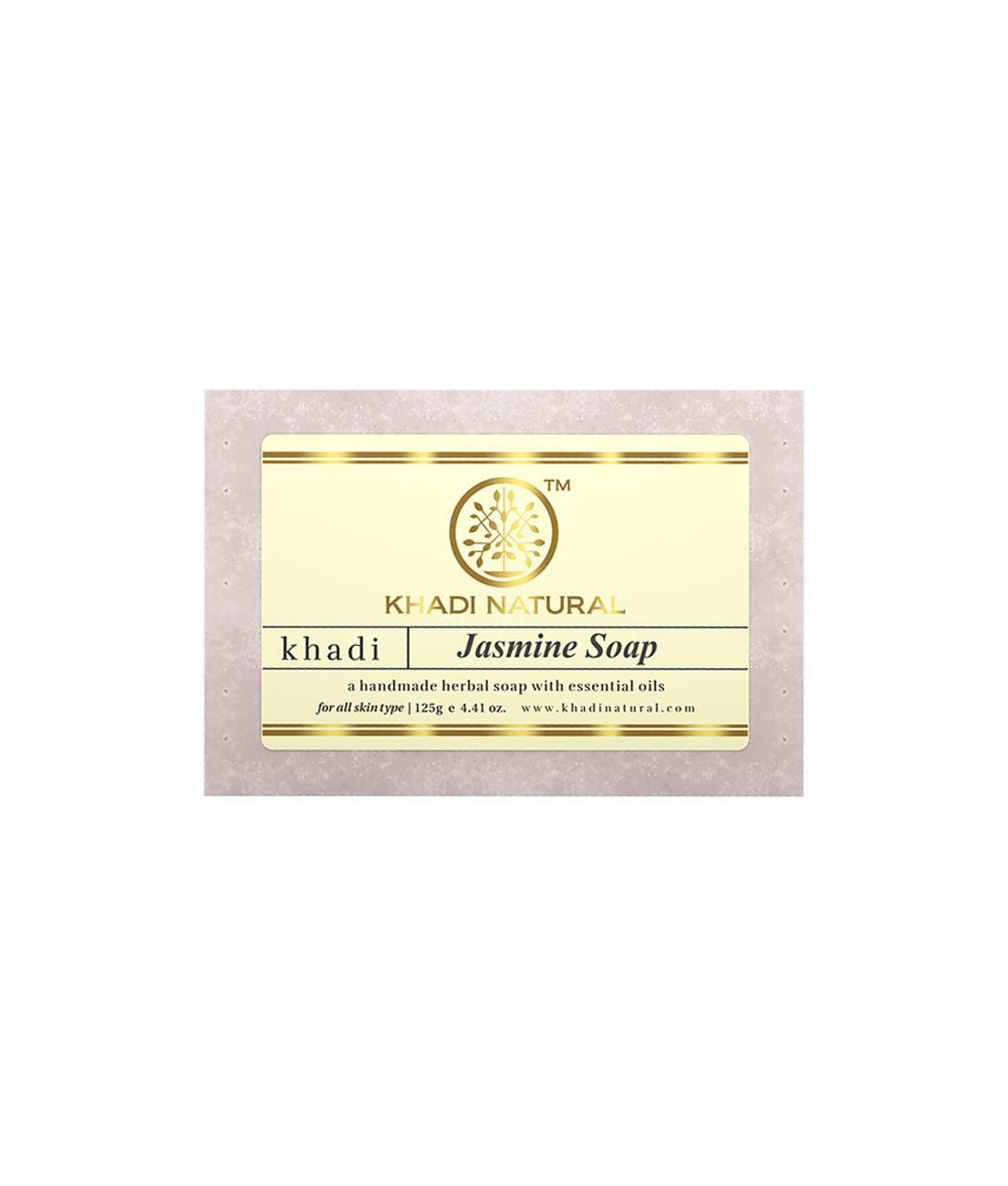 Khadi Natural Herbal Jasmine Soap - 125gm - Buy from Indicrest