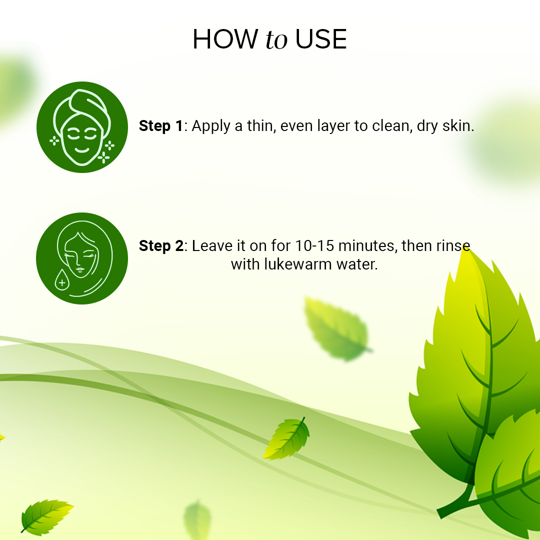 Khadi Natural Neem Tulsi Face Pack - 50gm - Image 4 - Buy from Indicrest