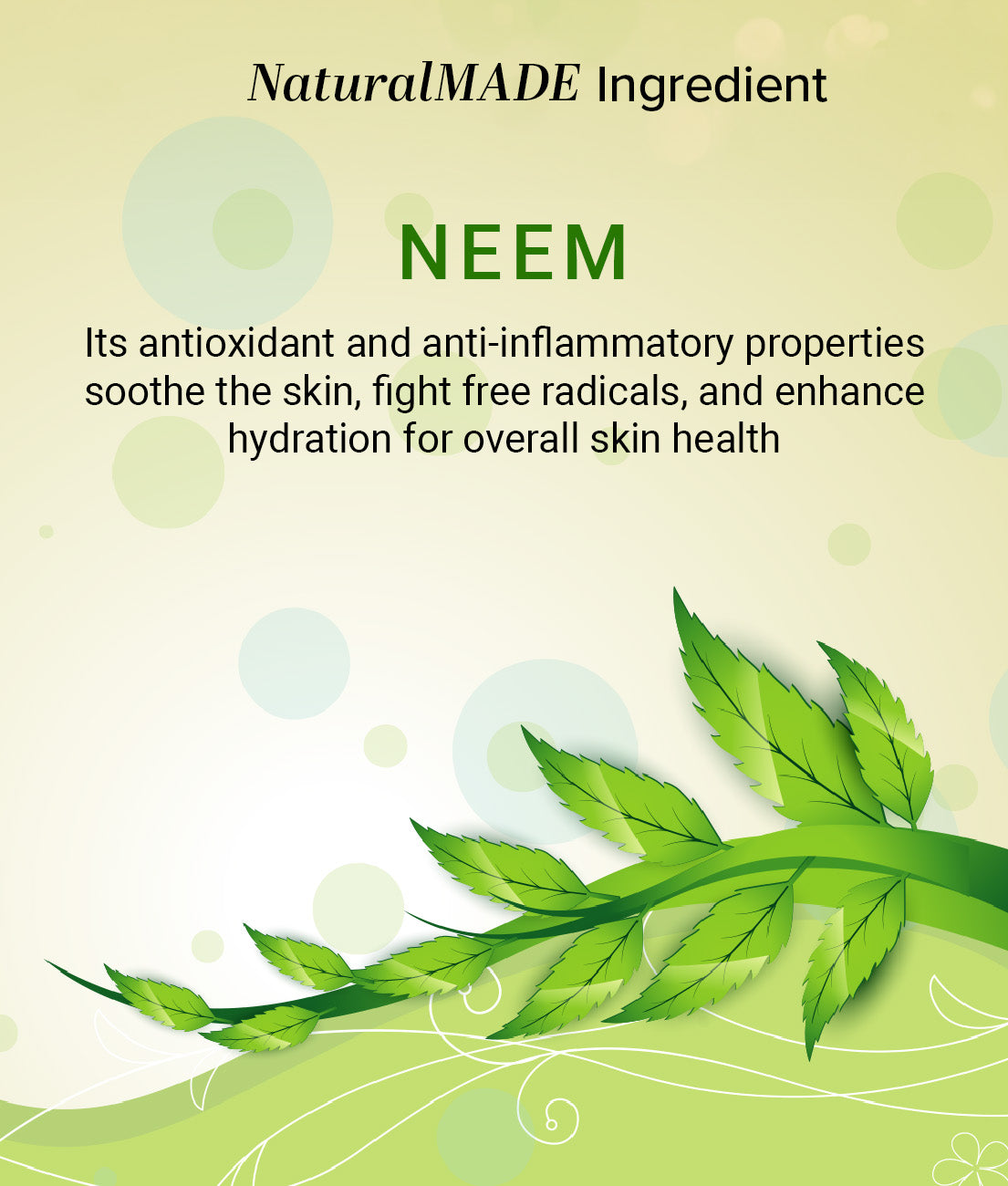 Khadi Natural Neem Face Wash - 210ml - Image 3 - Buy from Indicrest