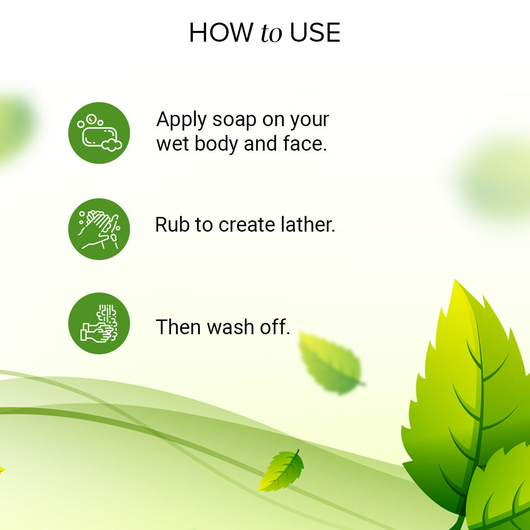 Khadi Natural Herbal Pure Neem Soap Combo Pack Of 3 – 125gm Each - Image 4 - Buy from Indicrest