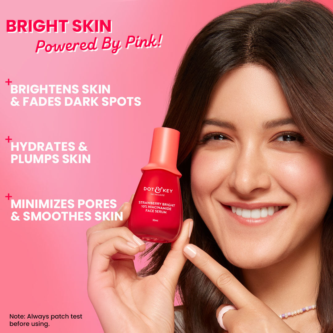 Dot & Key Strawberry Bright 10% Niacinamide Face Serum, 20ml