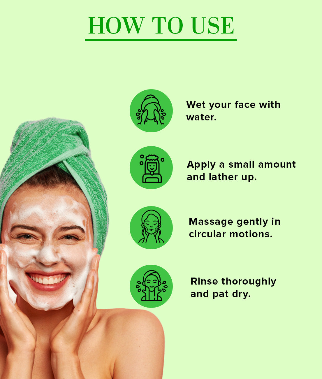 Khadi Natural Neem Face Wash SLS & Paraben Free - 100gm - Image 4 - Buy from Indicrest