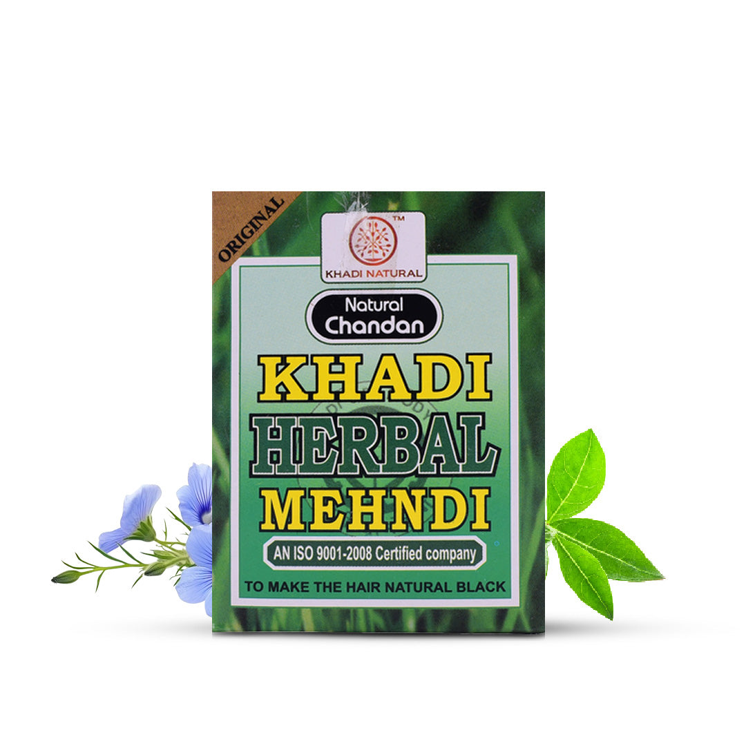 Khadi Natural Black Mehndi - 75gm - Image 6 - Buy from Indicrest