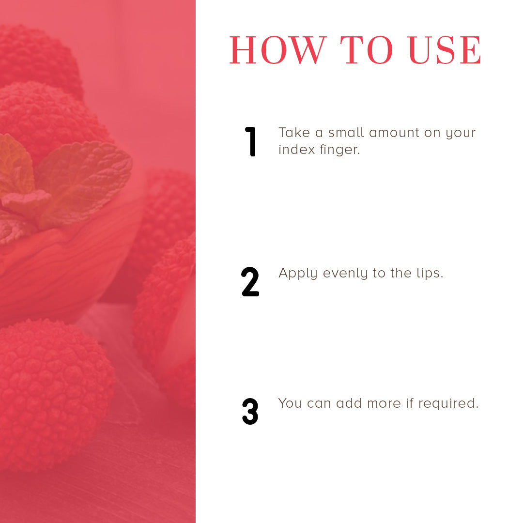 Khadi Natural Lychee Lip Balm - 5gm - Image 4 - Buy from Indicrest