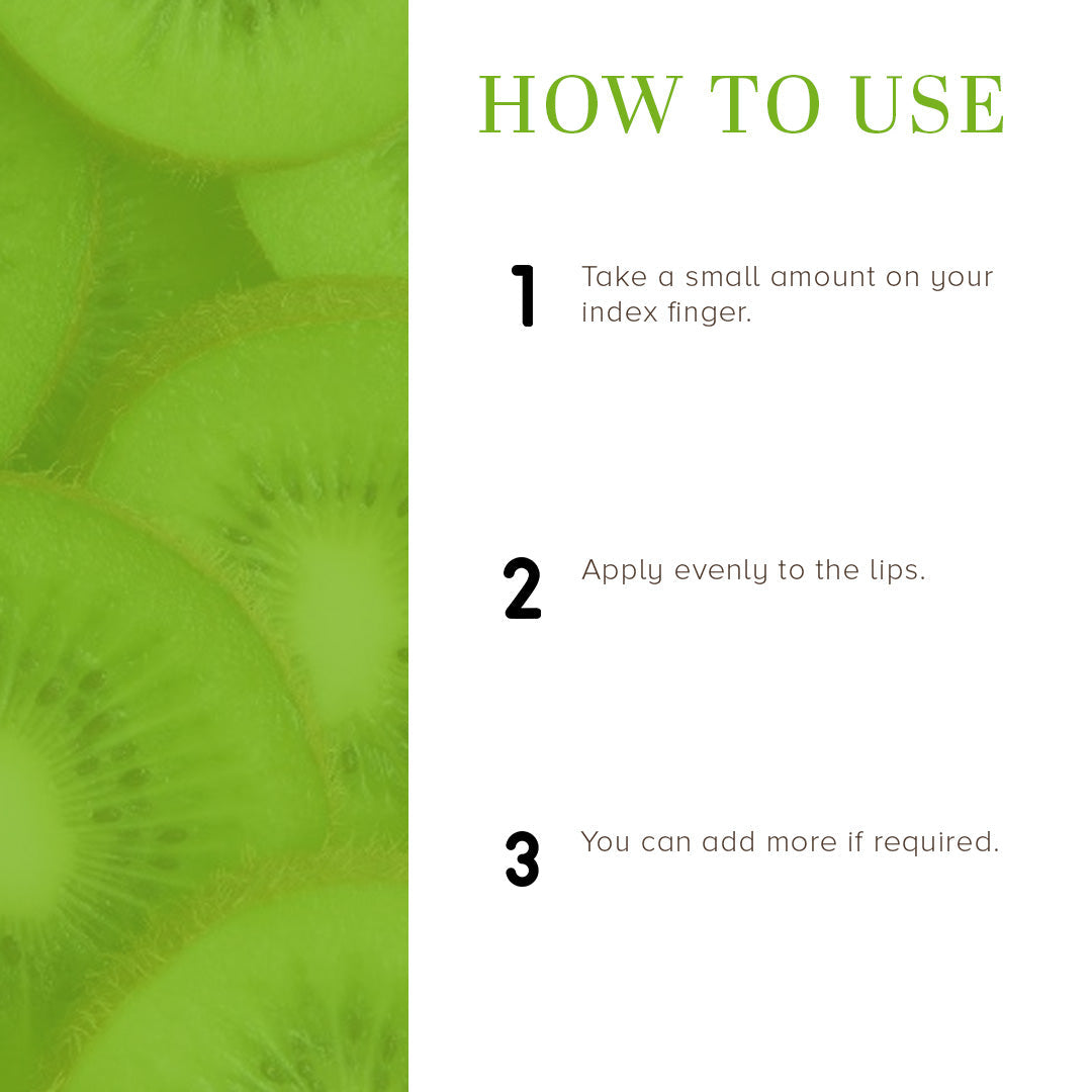 Khadi Natural Kiwi Fruit Lip Balm - 5gm - Image 4 - Buy from Indicrest