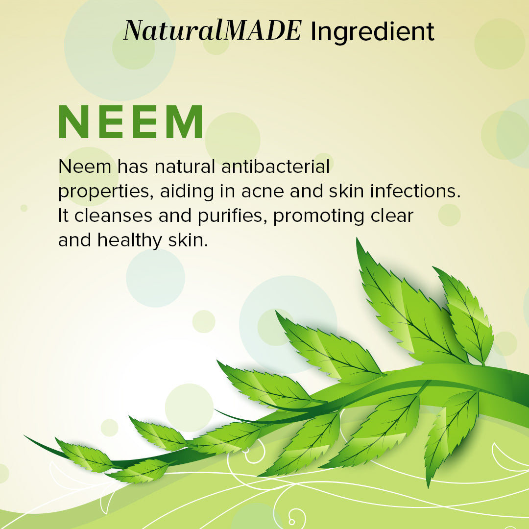 Khadi Natural Herbal Pure Neem Soap Combo Pack Of 3 – 125gm Each - Image 3 - Buy from Indicrest