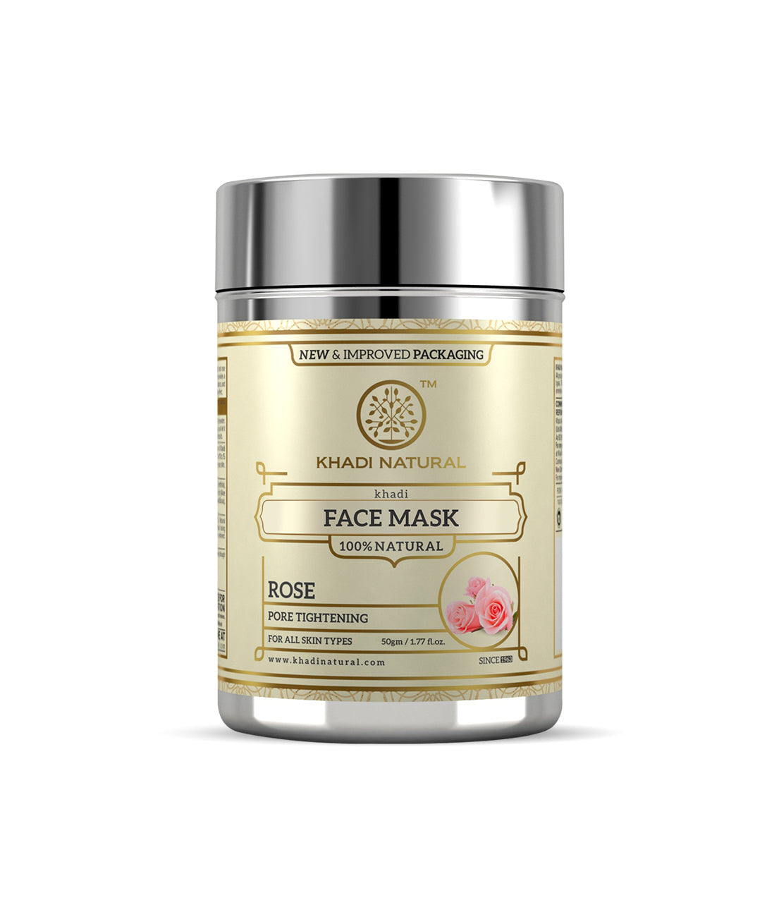 Khadi Natural Rose Face Mask - 50gm - Buy from Indicrest