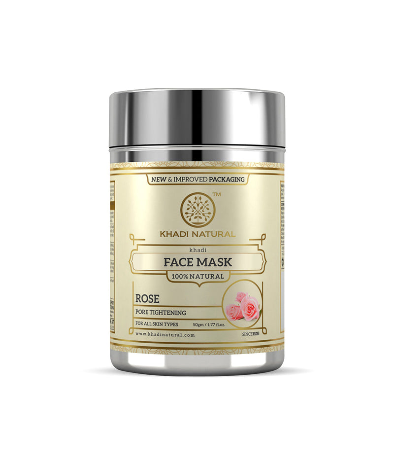 Khadi Natural Rose Face Mask - 50gm - Buy from Indicrest