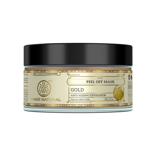 Khadi Natural Gold Peel Off Mask - 50gm - Buy from Indicrest