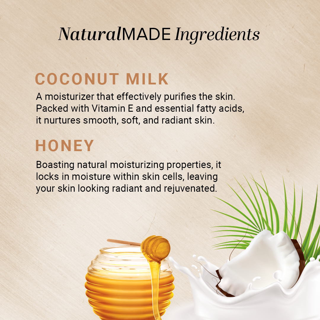 Khadi Natural Herbal Coconut Milk & Honey Soap Combo Pack Of 3 – 125gm Each - Image 3 - Buy from Indicrest