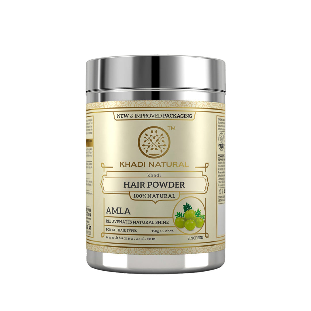 Khadi Natural Organic Amla Hair Color Powder - 150gm - Buy from Indicrest