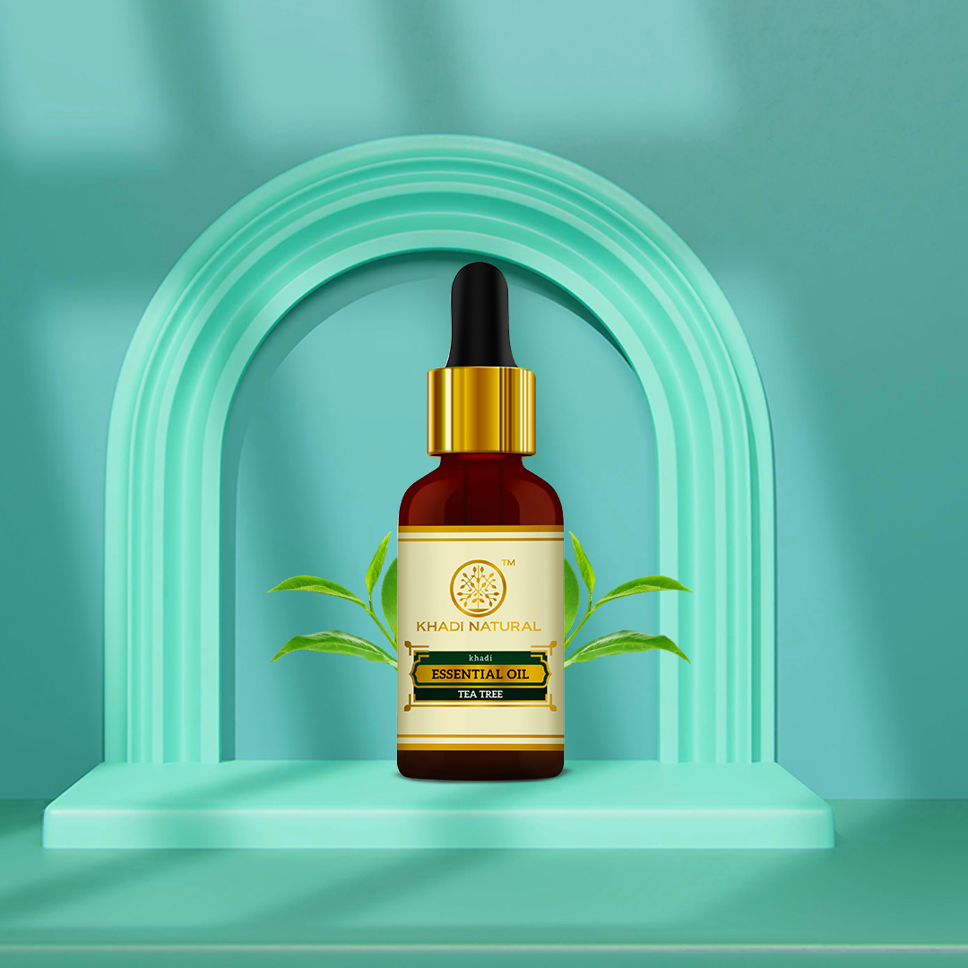 Khadi Natural Teatree Essential Oil - 15ml - Image 7 - Buy from Indicrest