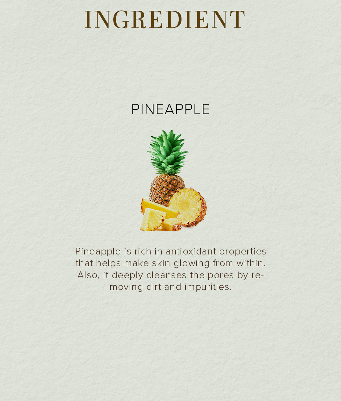 Khadi Natural Pineapple Soap - 125gm - Image 3 - Buy from Indicrest