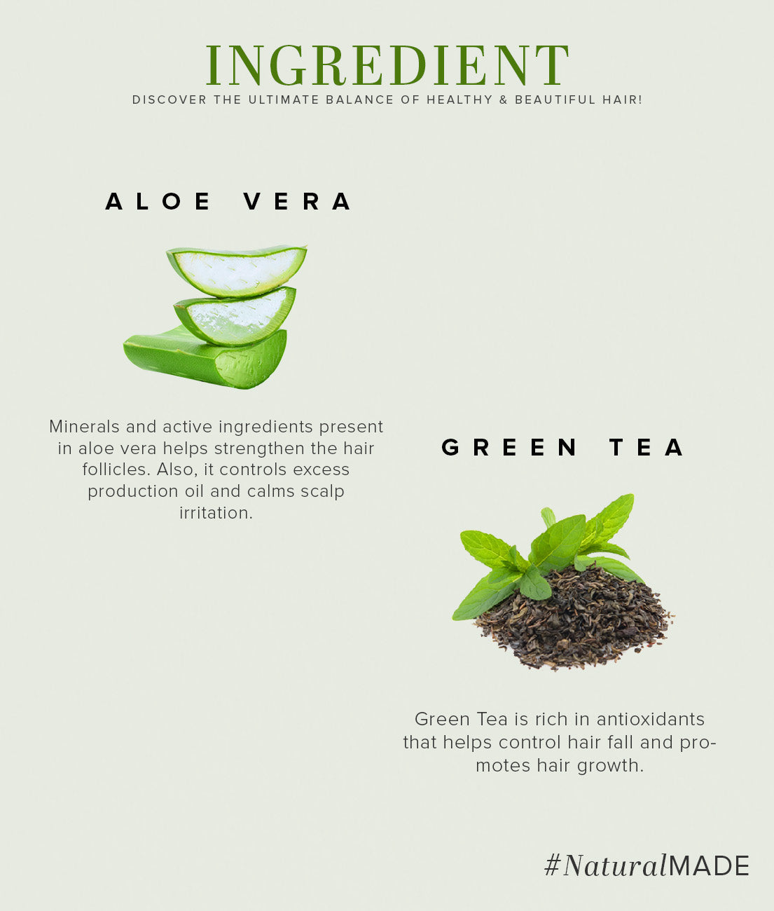 Khadi Natural Green tea and Aloe Vera conditioner Combo Pack Of 2 – 210ml Each Sale - Image 3 - Buy from Indicrest