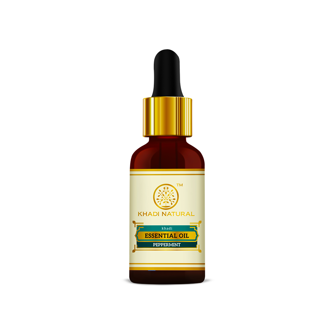 Khadi Natural Herbal Peppermint Essential Oil - 15ml Sale - Buy from Indicrest