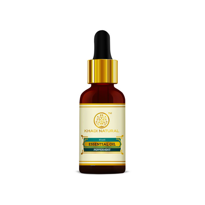 Khadi Natural Herbal Peppermint Essential Oil - 15ml Sale - Buy from Indicrest