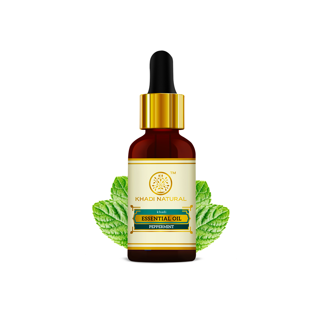 Khadi Natural Herbal Peppermint Essential Oil - 15ml Sale - Image 6 - Buy from Indicrest