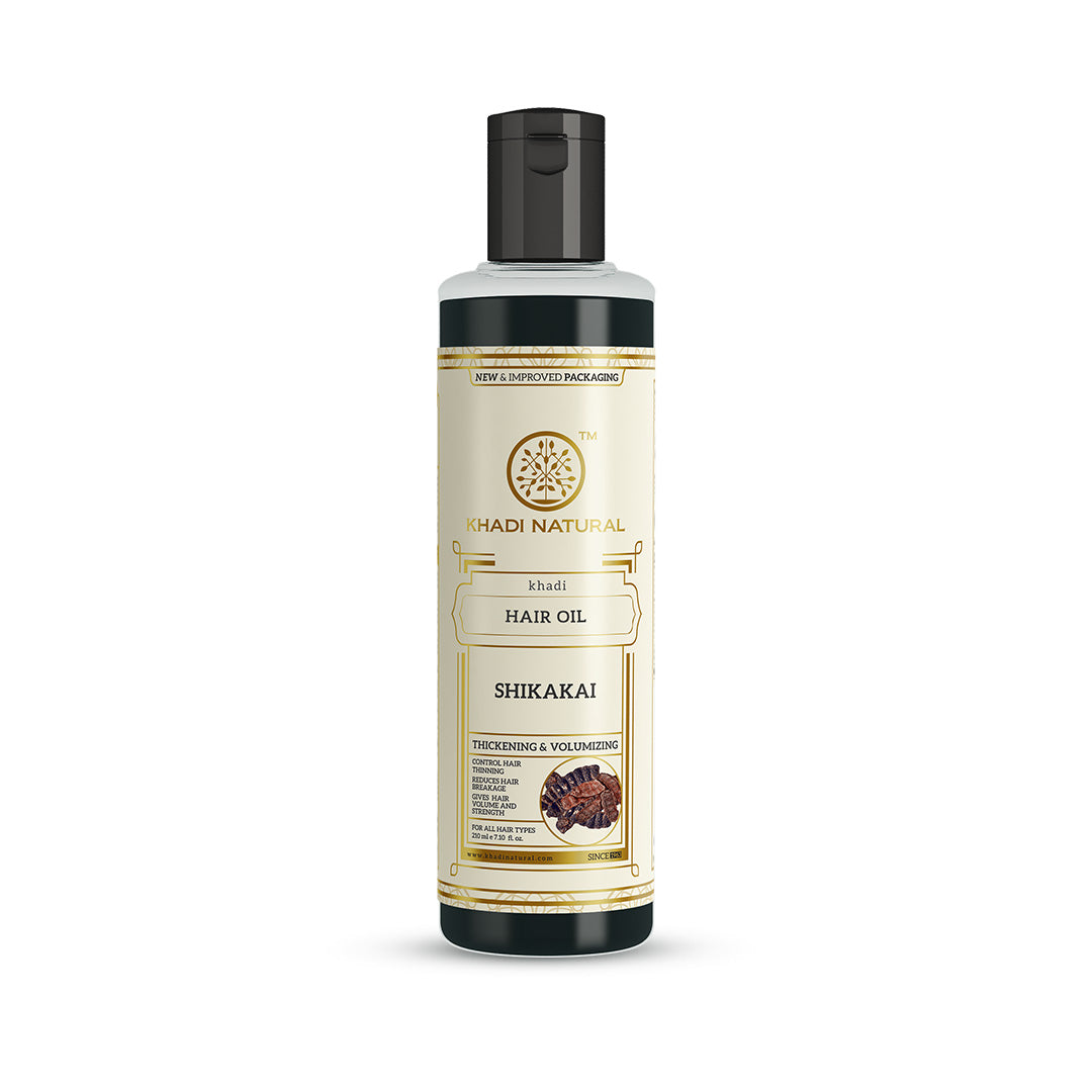 Khadi Natural Shikakai Hair Oil - 210ml - Buy from Indicrest