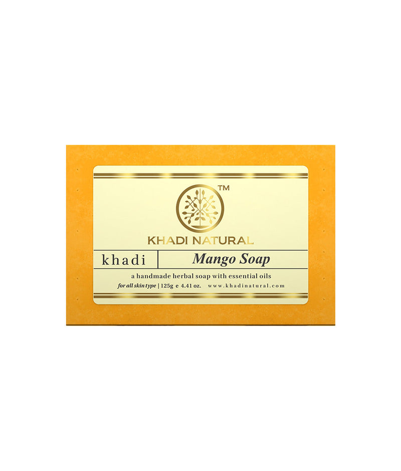 Khadi Natural Mango Soap - 125gm - Buy from Indicrest