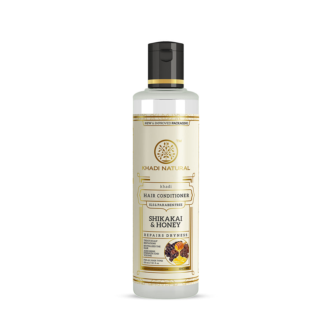 Khadi Natural Shikakai & Honey Hair Conditioner SLS Free Combo Pack Of 2 – 210ml Each Sale - Image 6 - Buy from Indicrest