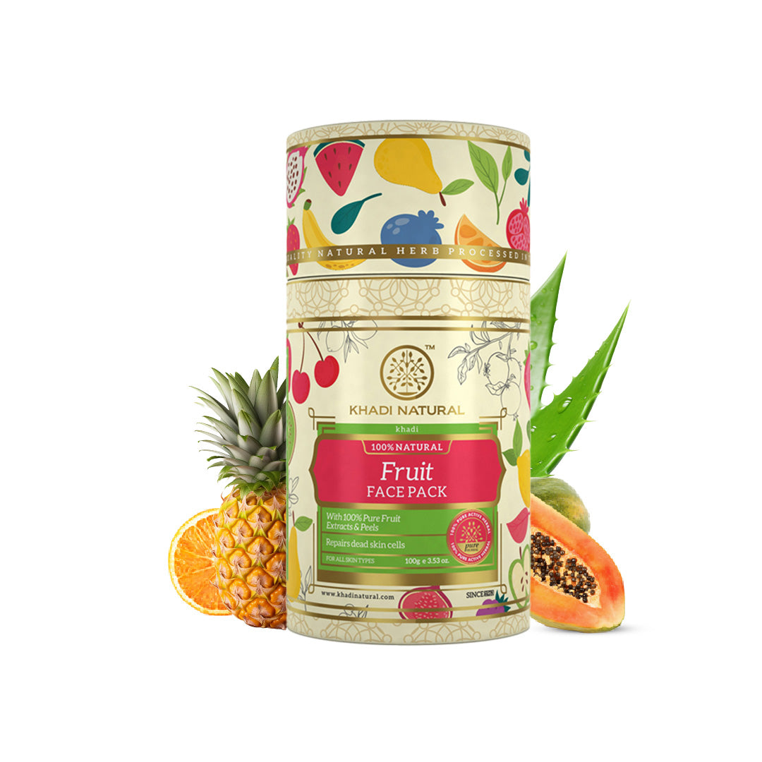 Khadi Natural Fruit Face Pack - 100gm - Image 7 - Buy from Indicrest
