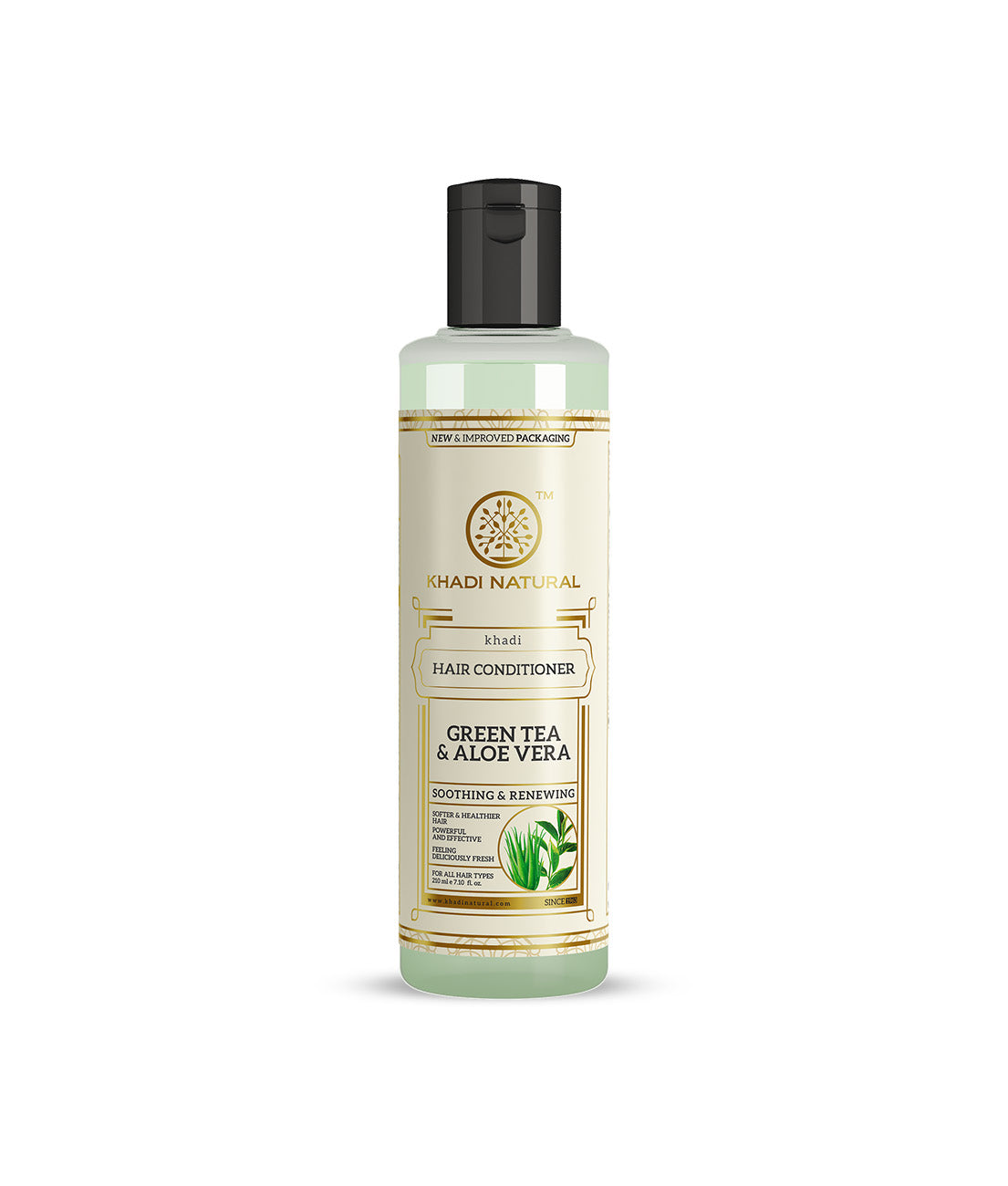 Khadi Natural Green tea and Aloe Vera conditioner Combo Pack Of 2 – 210ml Each Sale - Image 7 - Buy from Indicrest