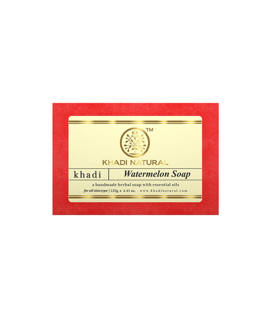 Khadi Natural Herbal Watermelon Soap - 125gm - Buy from Indicrest