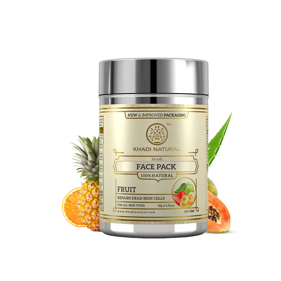 Khadi Natural Fruit Face Pack - 50gm - Image 5 - Buy from Indicrest