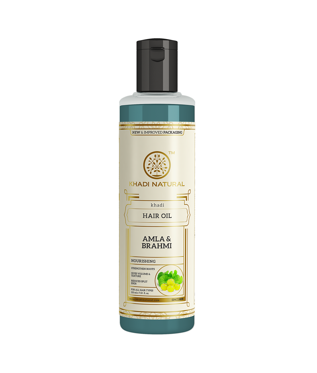 Khadi Natural Amla & Brahmi Hair Oil - 210ml - Buy from Indicrest