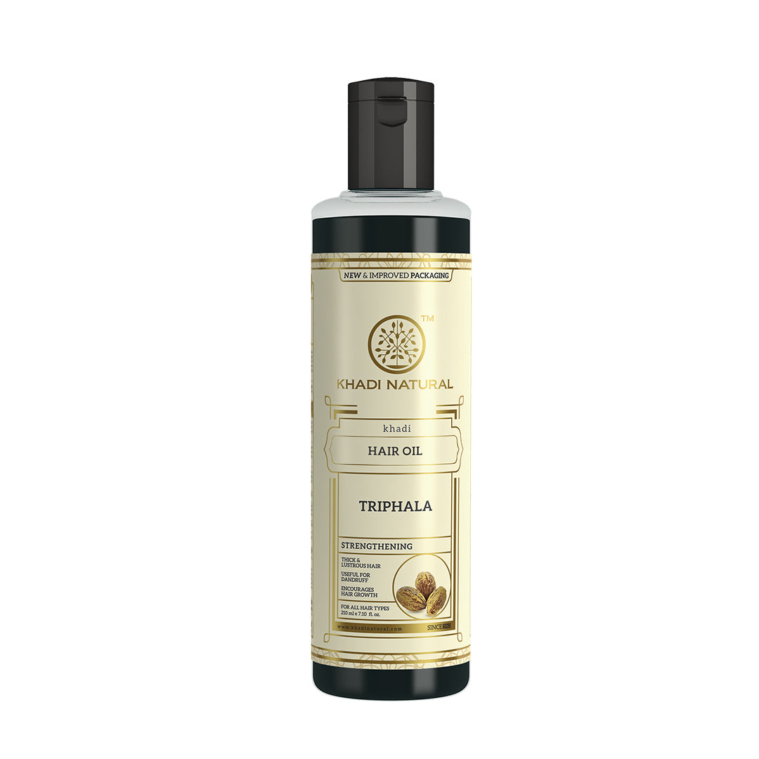 Khadi Natural Triphala Hair Oil - 210ml - Buy from Indicrest