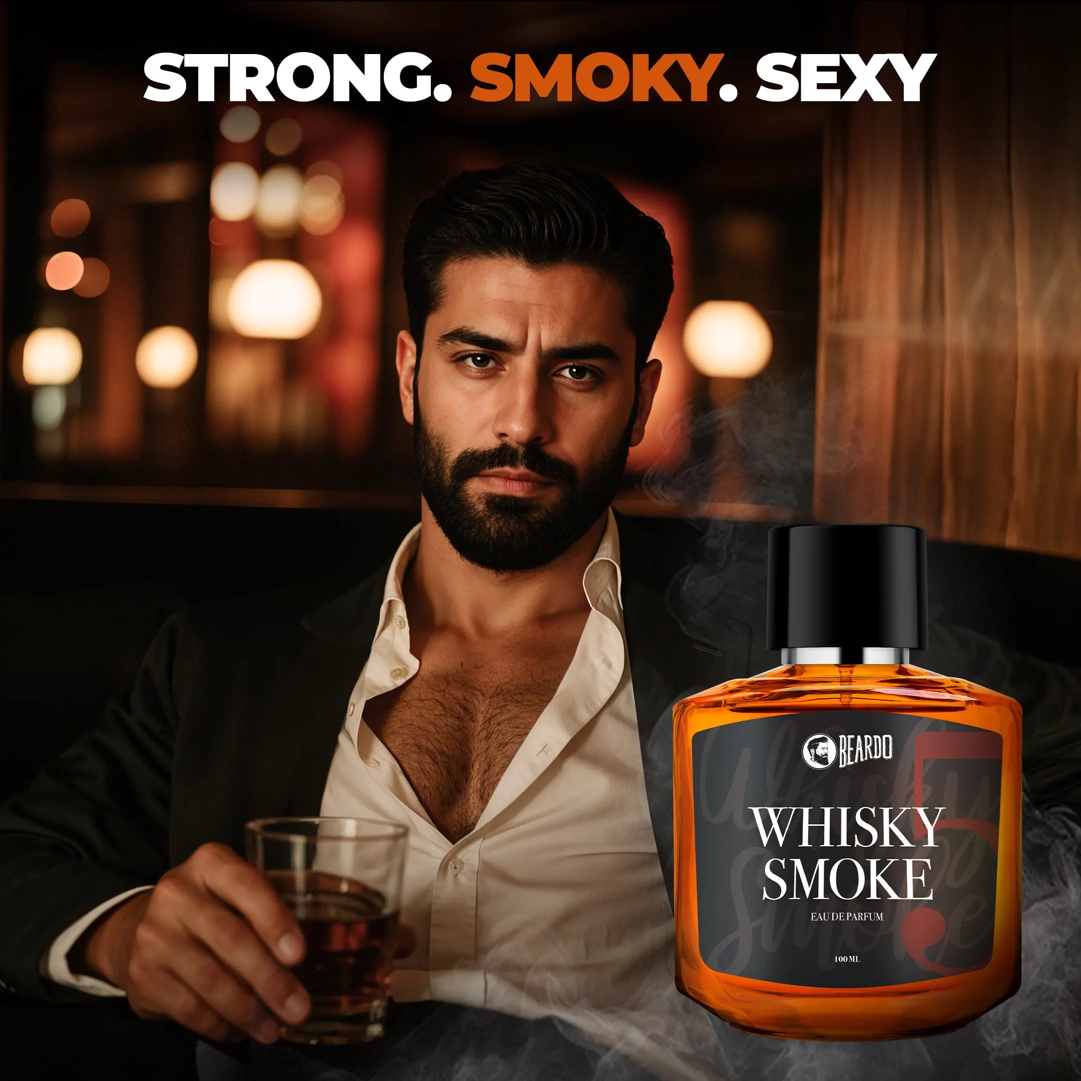 Beardo Whisky Smoke Perfume, 100ml - Image 7 - Buy from Indicrest