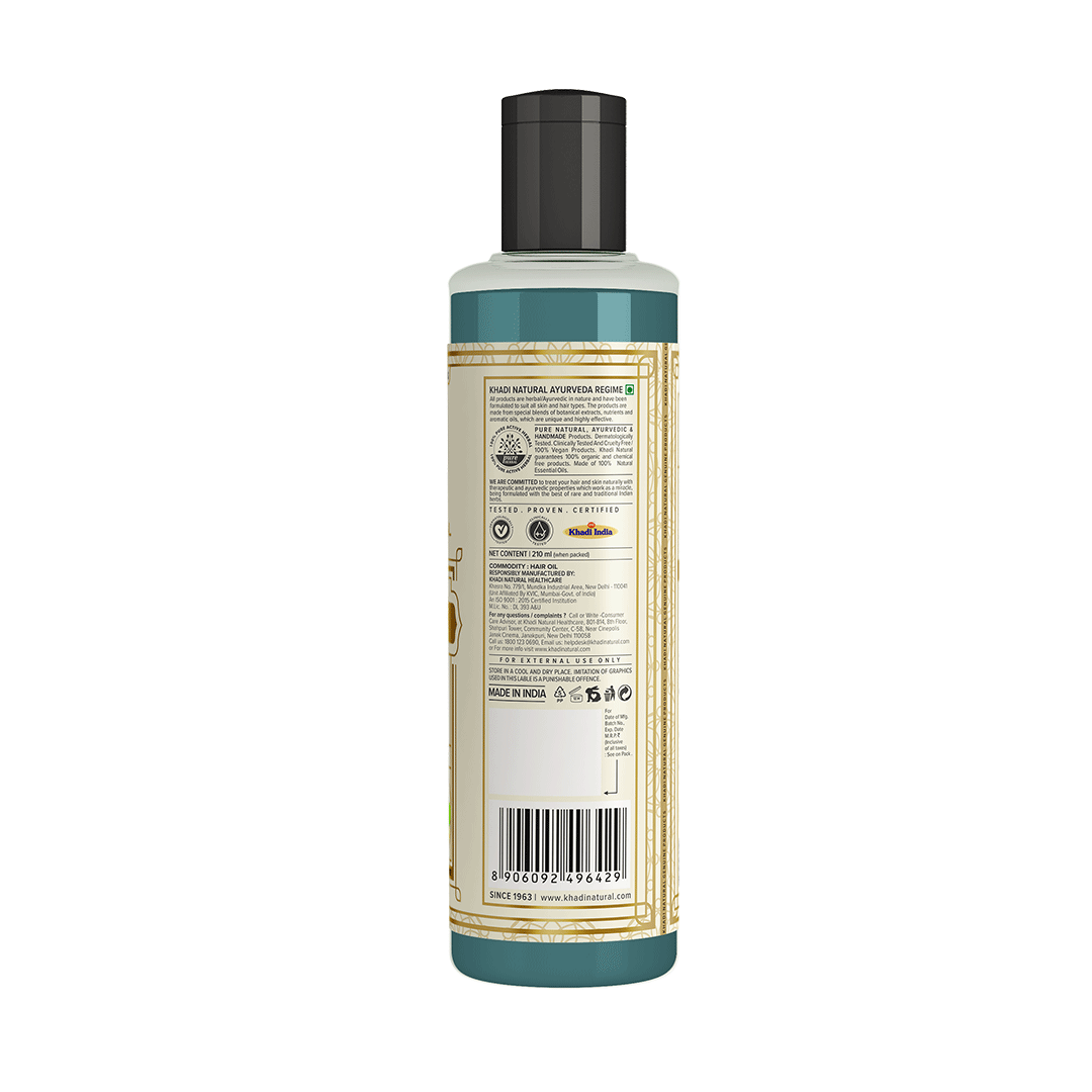 Khadi Natural Amla & Brahmi Hair Oil - 210ml - Image 5 - Buy from Indicrest