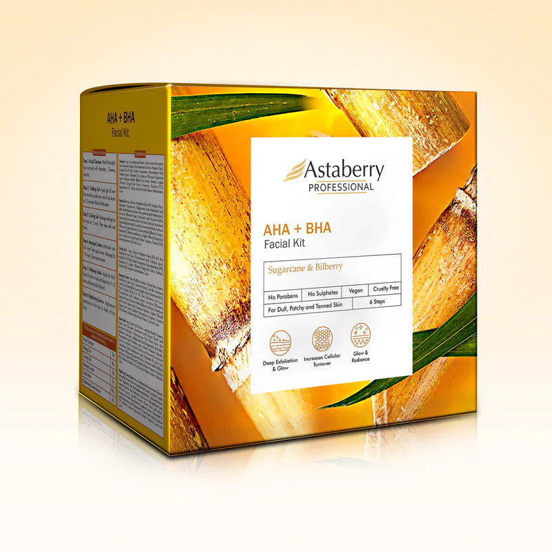 Astaberry Professional AHA-BHA Facial Kit (432g) - Indicrest Buy at Indicrest