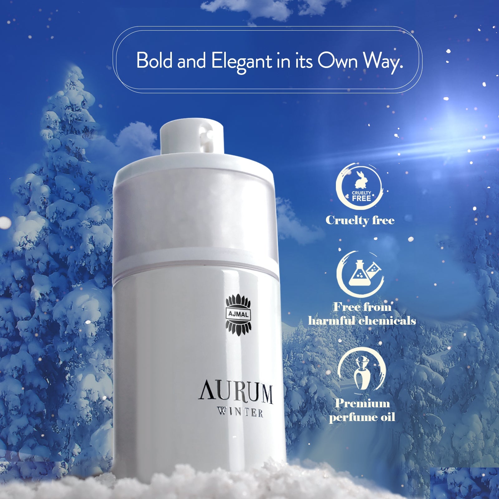 AURUM WINTER Perfume 75ML for Women - Image 4 - Buy from Indicrest