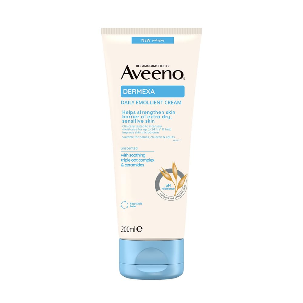 Aveeno Dermexa Daily Emollient Cream, 200ml