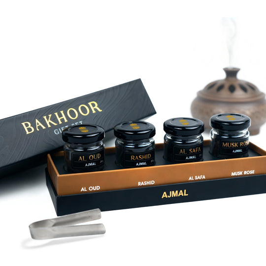 Bakhoor Giftset pack of 4 (20 gms each) - Buy from Indicrest