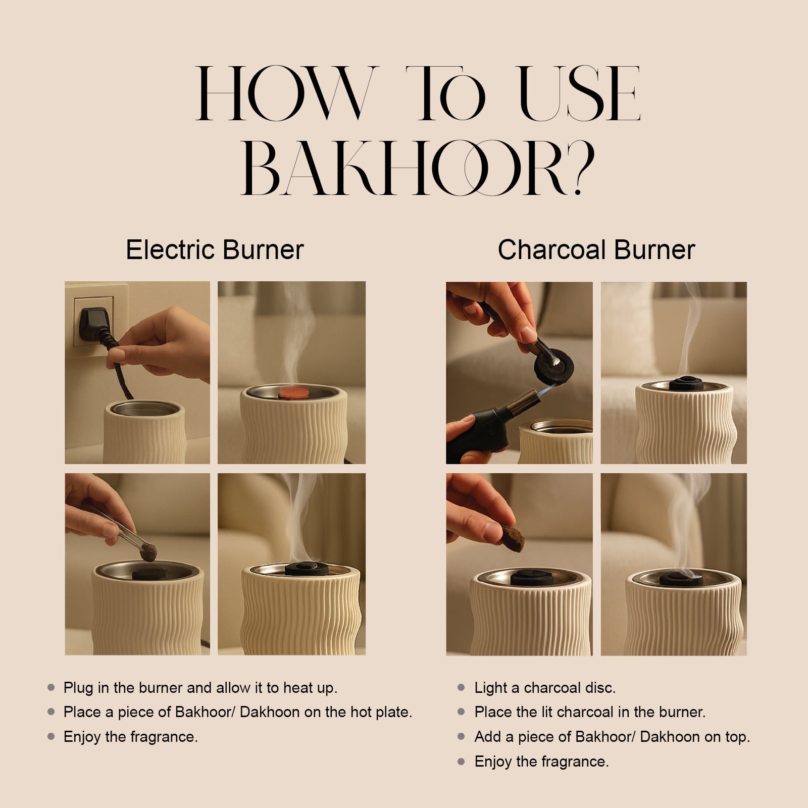 Bakhoor Giftset pack of 4 (20 gms each) - Image 5 - Buy from Indicrest