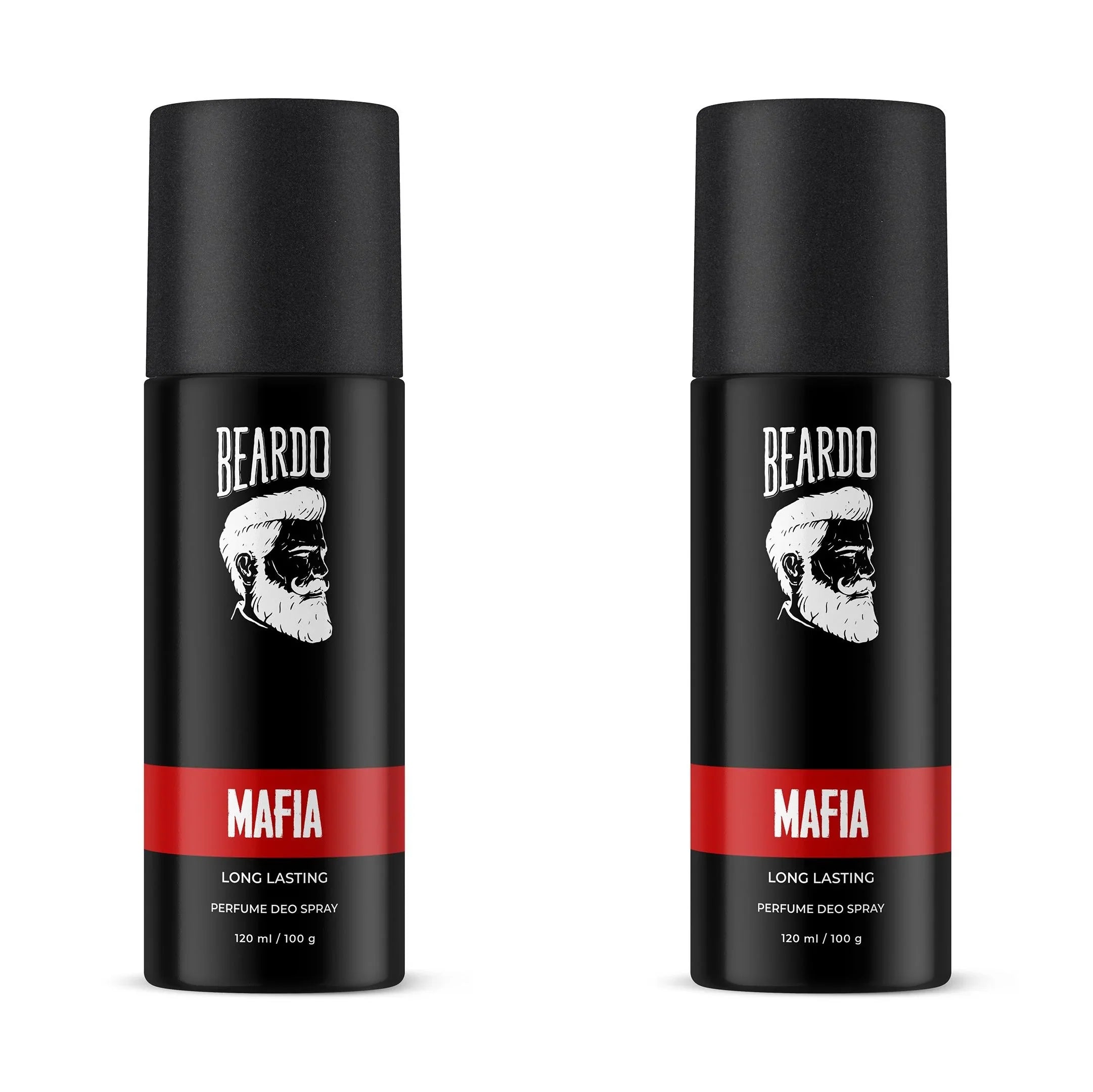 Beardo Mafia Perfume Body Spray 120ml, Pack of 2 - Buy from Indicrest