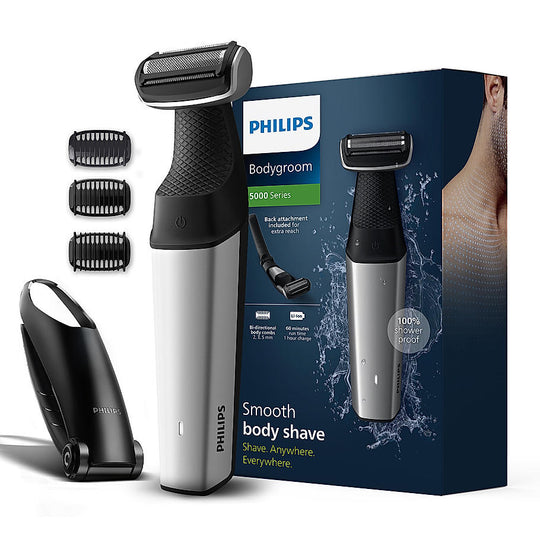 Philips Bodygrooming Trimmer- | Bidirectiol, Showerproof Groin and body trimmer | C2D contour following with skin protect technology | Safe even below the belt | BG5021/15 Buy at Indicrest