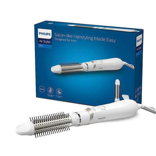 Philips Men's Air Styler - | Salon like Hair Styling Everyday | Argan Oil Infused Brush & Concentrator | BHA301/10 Buy at Indicrest