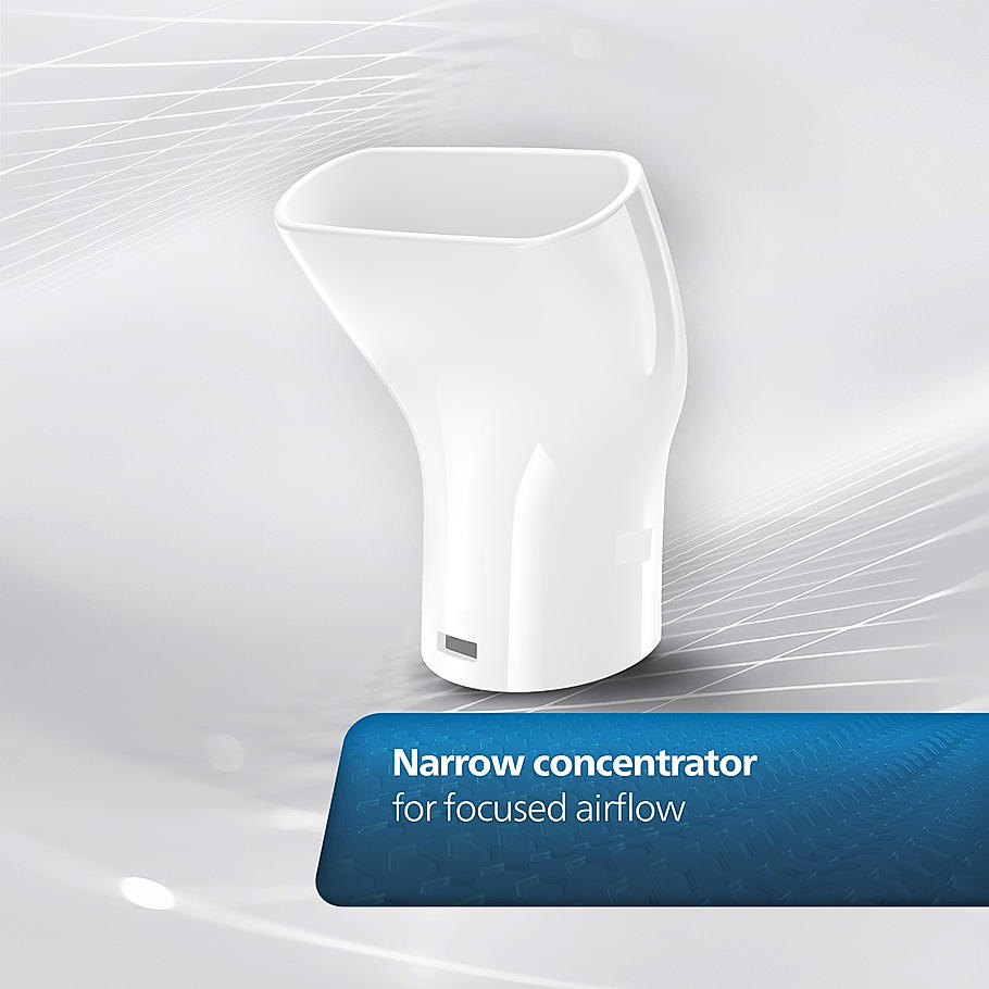 Philips Men's Air Styler - | Salon like Hair Styling Everyday | Argan Oil Infused Brush & Concentrator | BHA301/10